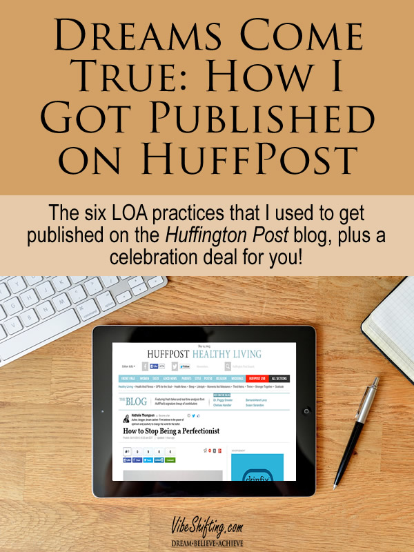 How I got published on HuffPost - Pinterest pin