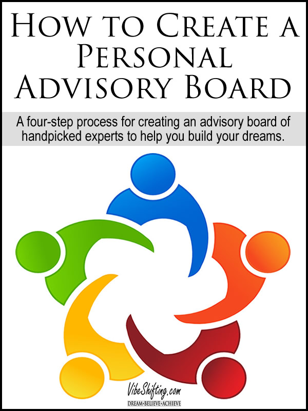 How to Create a Personal Advisory Board - Pinterest pin