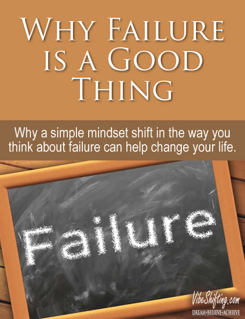 Why Failure is a Good Thing - Pinterest pin