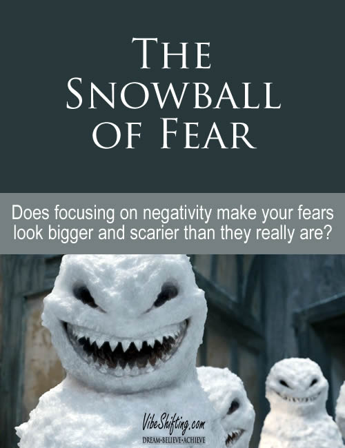 Does focusing on negativity create a snowball effect of fear?