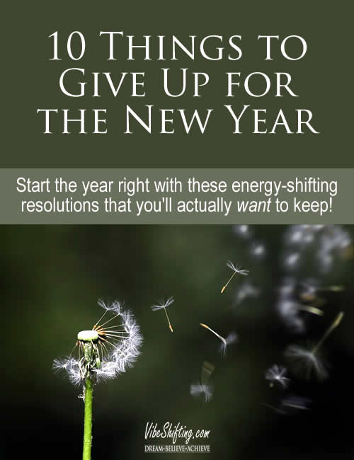 10 Things to Give Up for the New Year - Pinterest