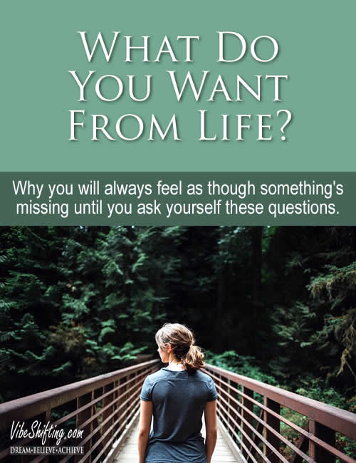 What do you want from life - Pinterest