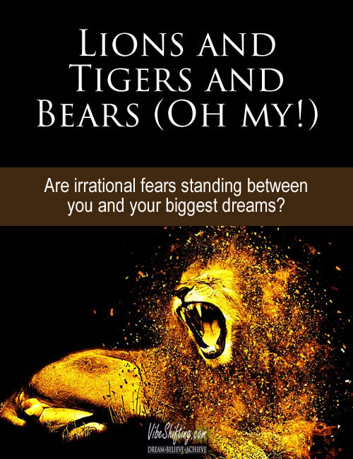 Lions and Tigers and Bears - Pinterest pin