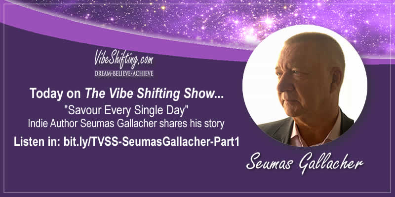 Interview with thriller author Seumas Gallacher - Savour Every Single Day