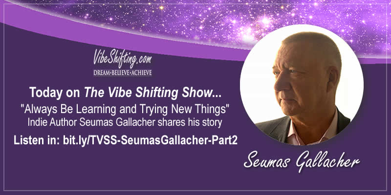 Podcast interview with author Seumas Gallacher - Always Be Learning